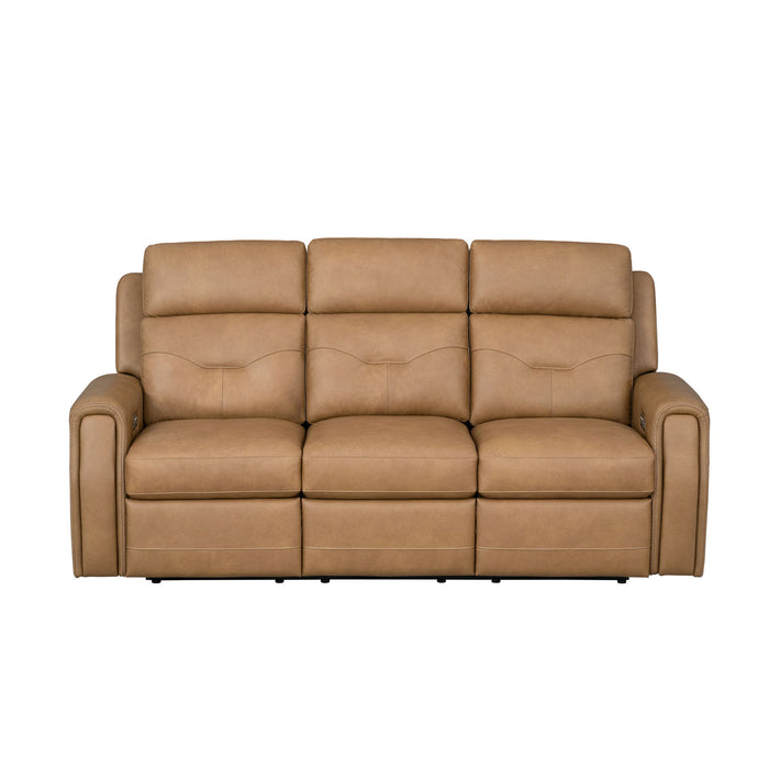 Felix - Power Reclining Sofa With Power Headrest, Lumbar, Heat & Massage