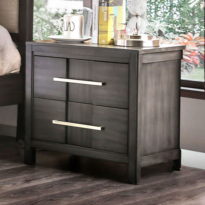 Nightstand With 2 Drawers Design