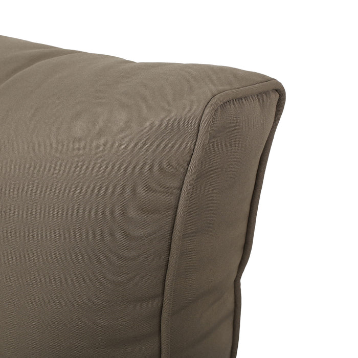 Sterling - Outdoor V Shaped 5 Seater Sofa Set With Cushions