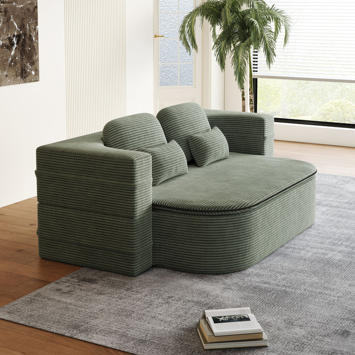 2 In 1 Foldable Sofa Bed With Multi Functional Blanket