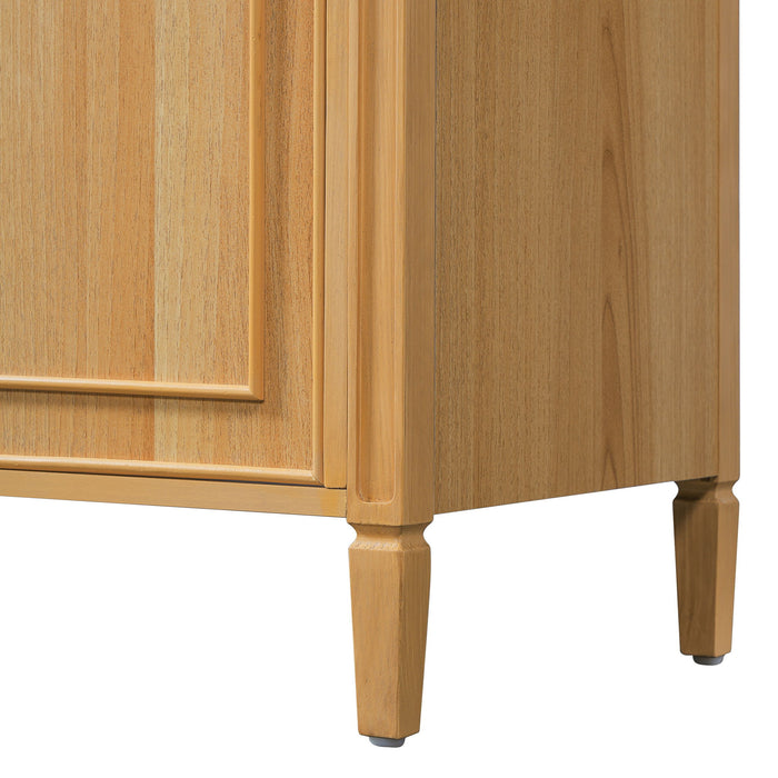 Bathroom Vanity With Flip Out Drawer, 2 Soft-Close Drawers