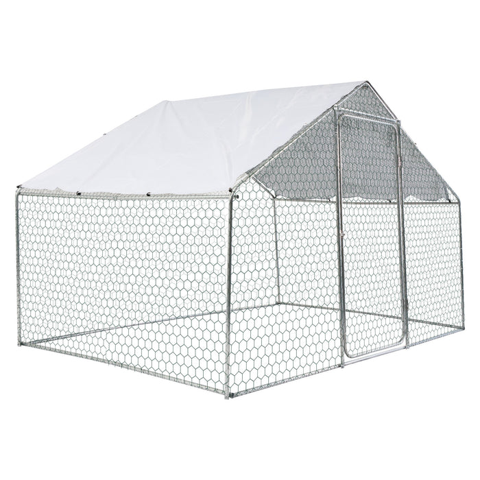 Outdoor Chicken Coop Metal Big Space