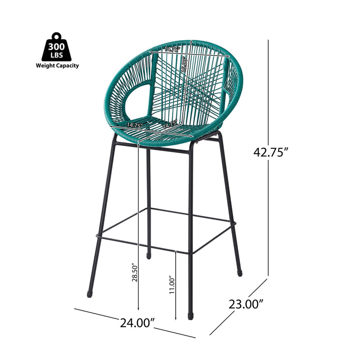 Ferrara - Outdoor Patio Barstool (Set of 2)