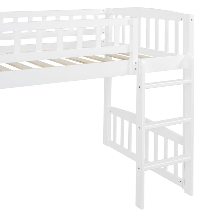 Loft Bed With Slide And Ladder
