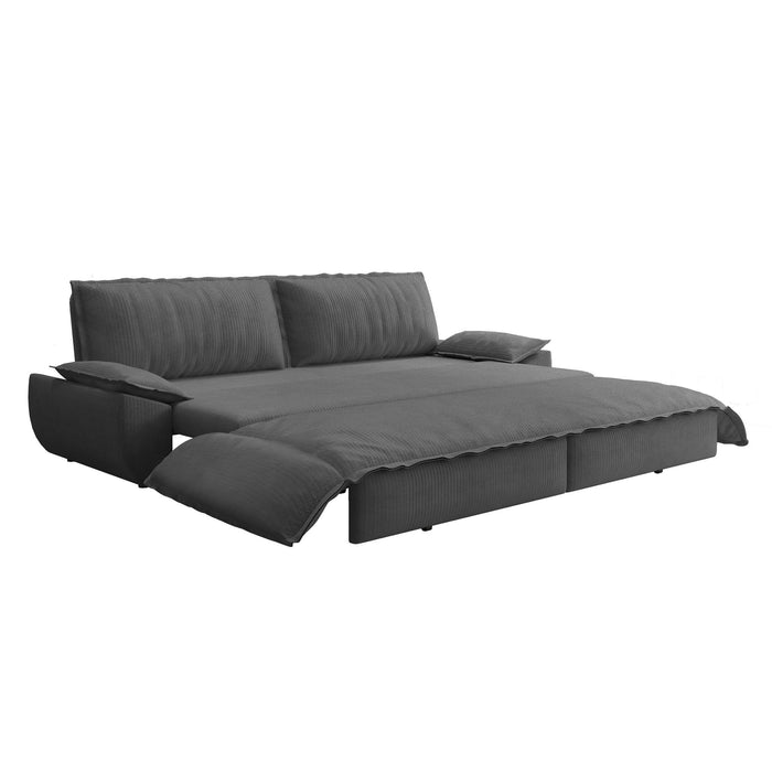 Pull Out 3-In-1 Convertible Sleeper Sofa