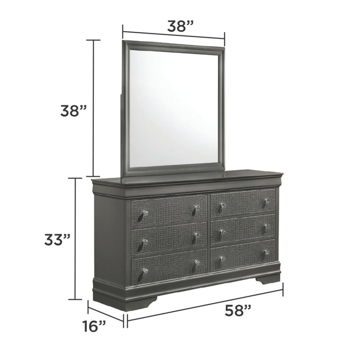 Blaze - Modern Bedroom Set With LED Headboard