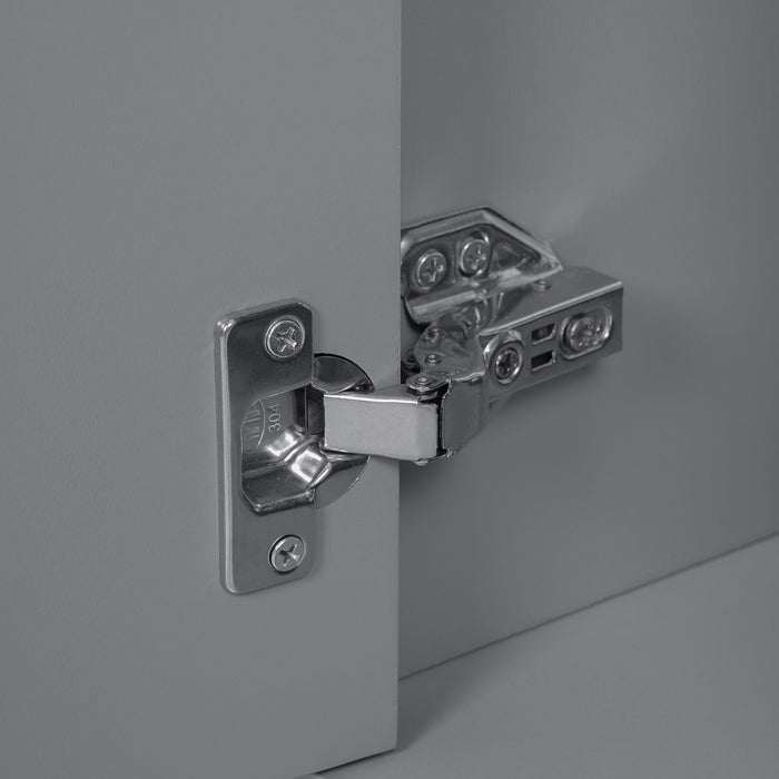 Bathroom Vanity With Sink, Soft Close Doors, Adjustable Shelf & 3 Drawers