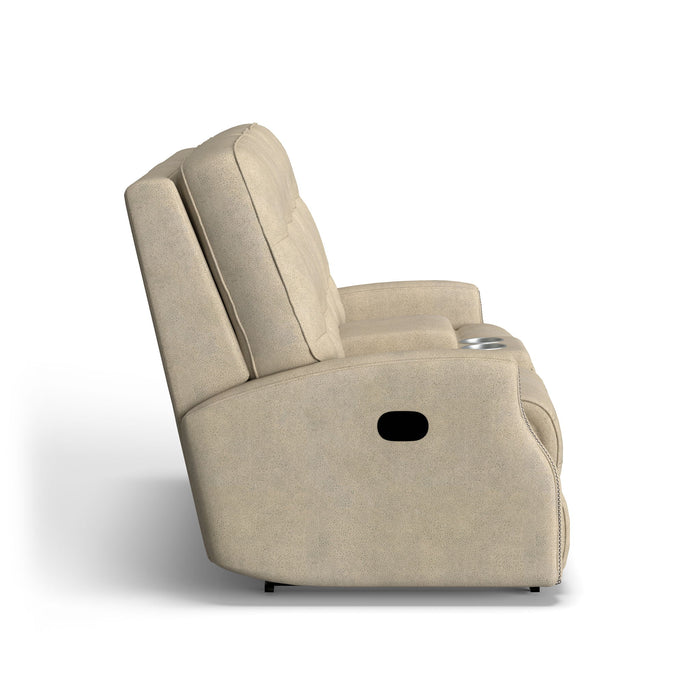 Devon - Reclining Loveseat, Nailhead Trim