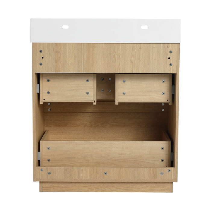 Modern Freestanding Bathroom Vanities With Single Sink Combo