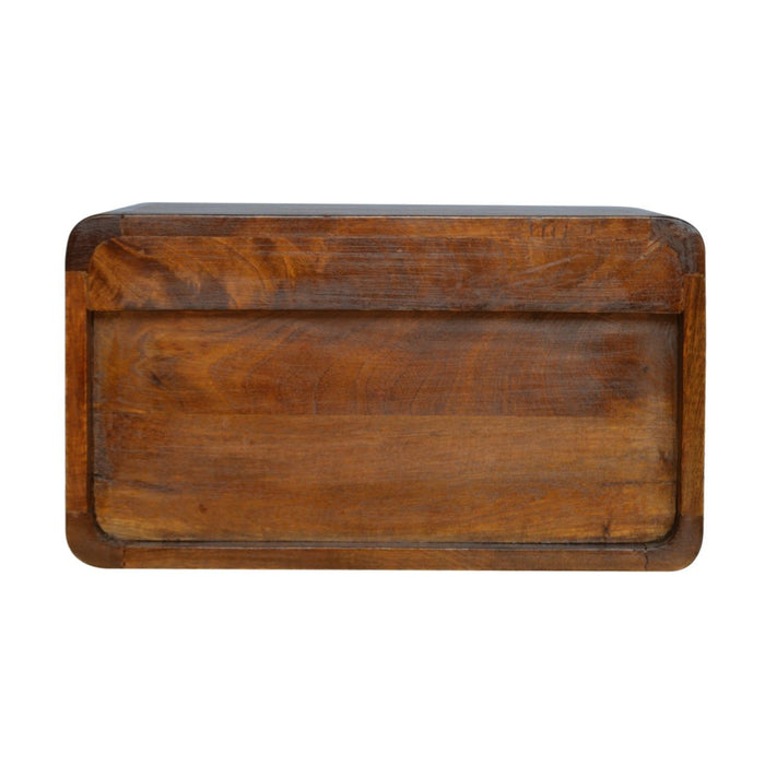 Curve Upper Slot Floating Nightstand