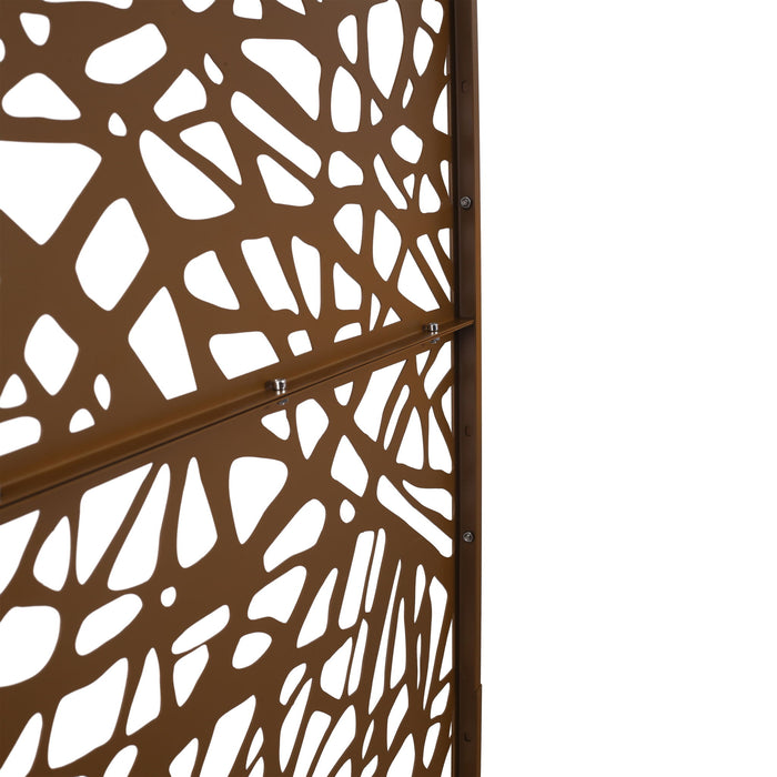 Outdoor & Indoor Freestanding Decorative Privacy Screen