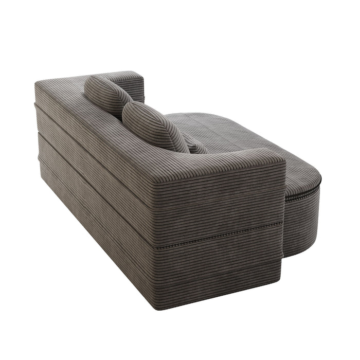 2 In 1 Foldable Sofa Bed With Multi Functional Blanket