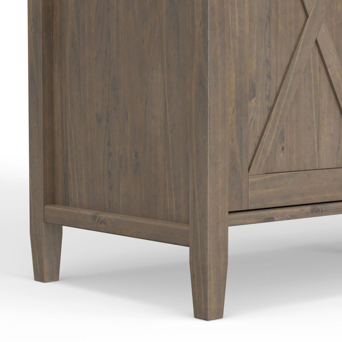 Ela - Medium TV Stand - Smoky Brown