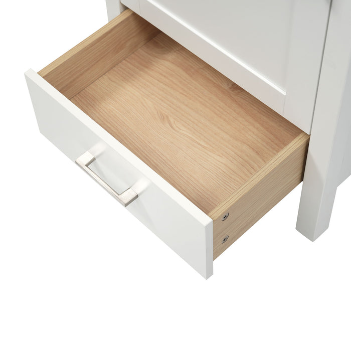 Bathroom Vanity With Sink, Frame And Drawer