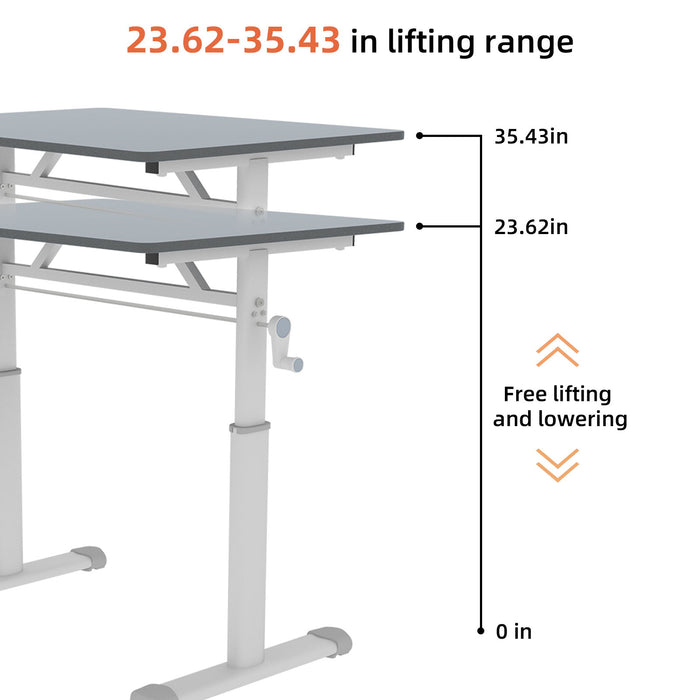 Adjustable Home Office Desk