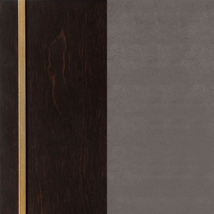 Drea - California King Panel Bed - Brown