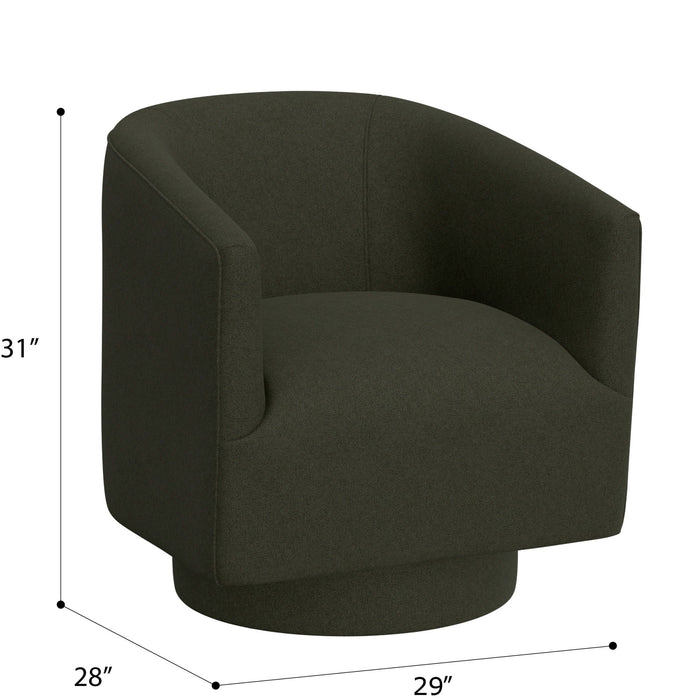Brylee - Swivel Accent Chair - Forest