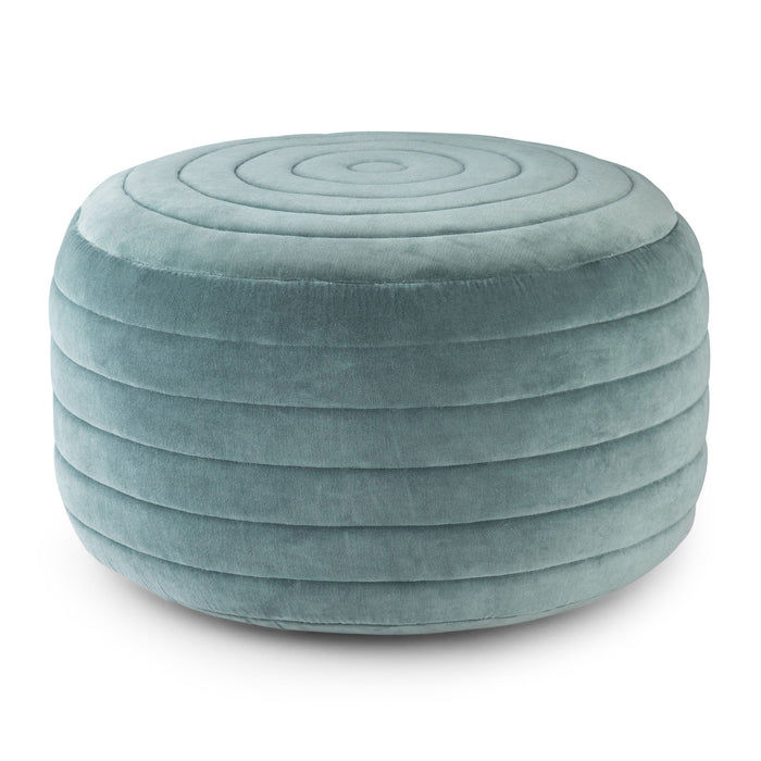 Vivienne - Upholstered Round Pouf
