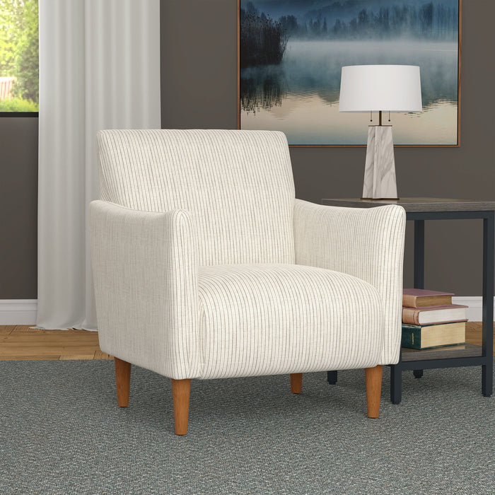 Letty - Accent Chair - Ash Stripe