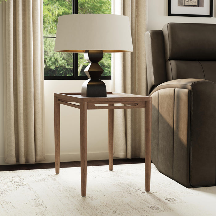 Verona - End Table - Dark Brown
