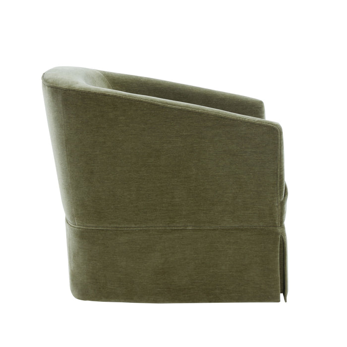 Elm - Skirted Swivel Chair