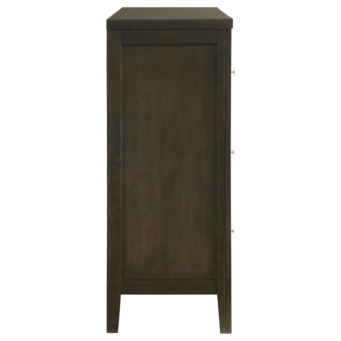 Clement - 6 Drawer Dresser Cabinet - Espresso