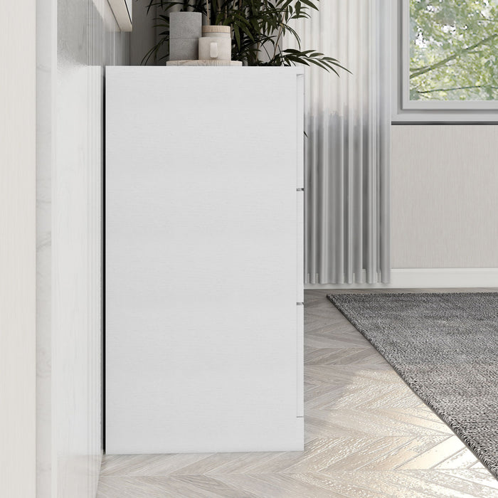 Modern Drawer Dresser For Bedroom, Ample Storage Wide Chest Of Drawers