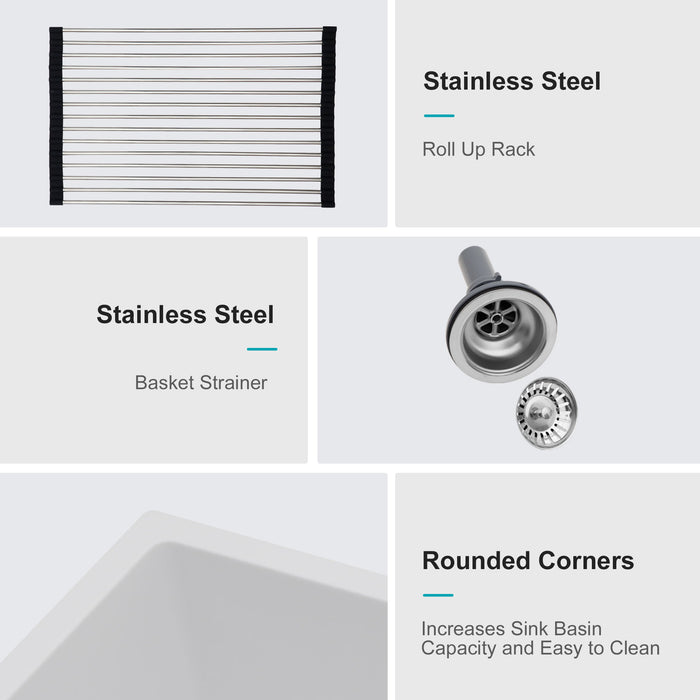 Granite Composite Double Bowl Undermount Kitchen Sink