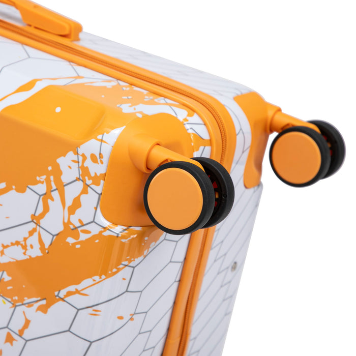 Luggage With Combination Lock, Lightweight Carry-On Suitcase