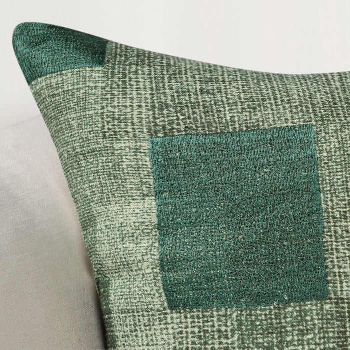 Praia - Pillow 22' x 22' - Viridian Green