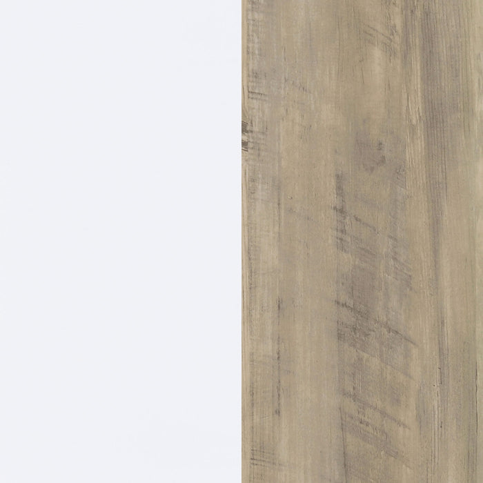 Geilys - 8 Shelf Bookcase With Arch Details - White