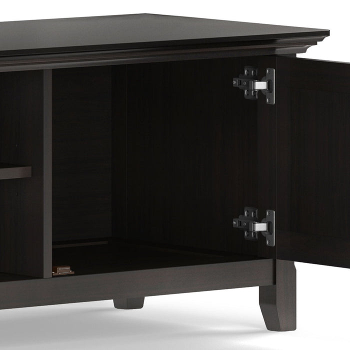 Amherst - Low TV Media Stand - Hickory Brown