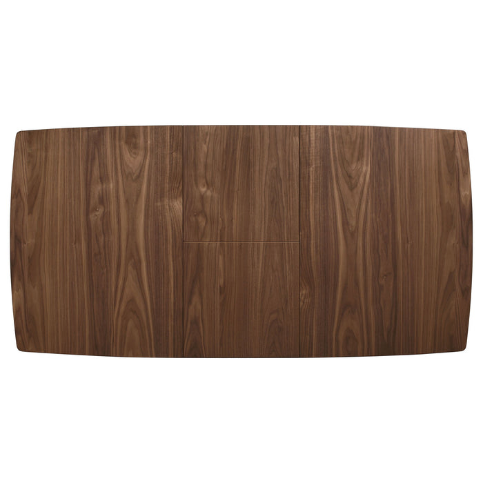 Rectangular Dining Table With Butterfly Leaf - Walnut