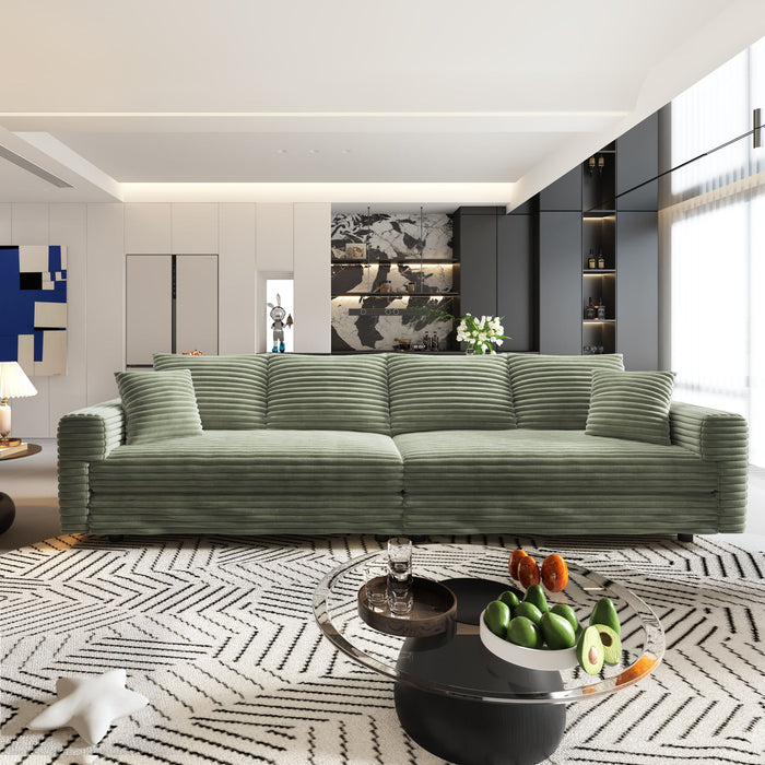 Modern Comfy Upholstered Sofa Cloud Couch & Deep Seat Couches