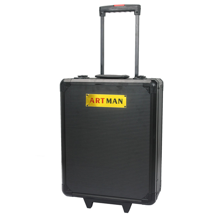 899 Piece Home Repair Tool Set With Rolling Plastic Toolbox, 4 Drawers, General Household Maintenance Kit