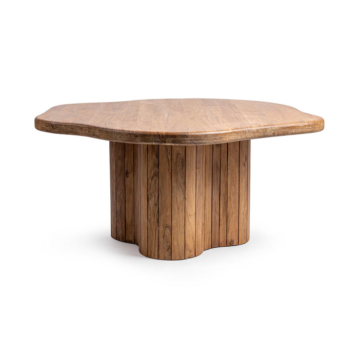 Alvaro - 65" Dining Table - Golden Wheat