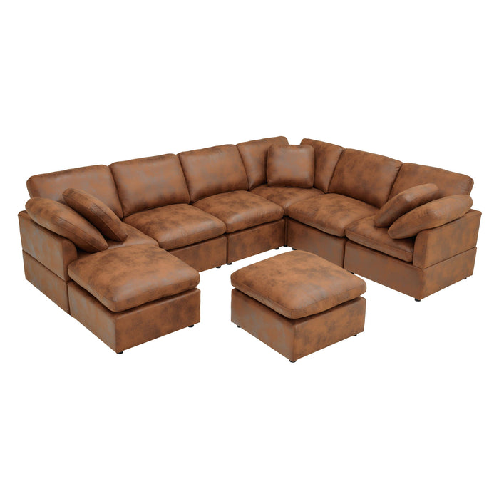 Deep Modular Cloud Sofa, Freely Configurable