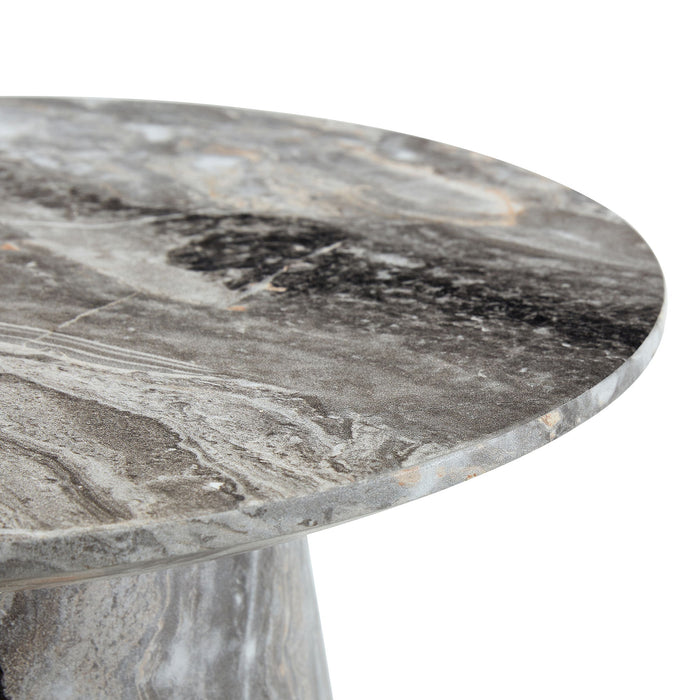 Circular Coffee Table With Adjustable Feet