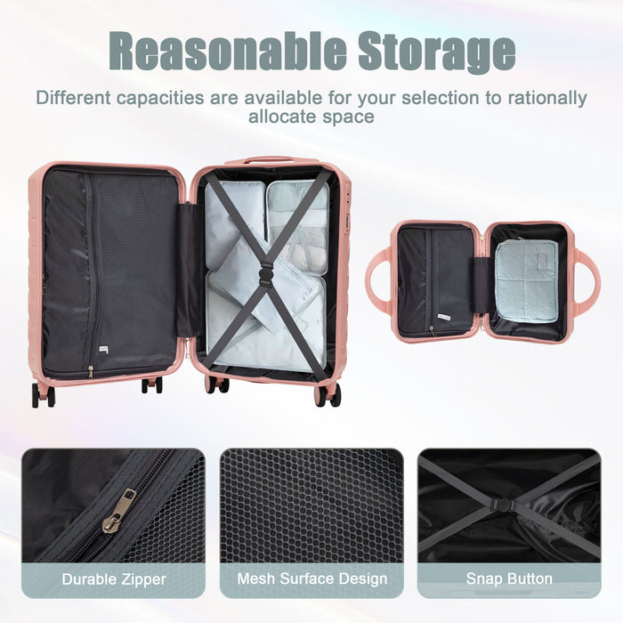 Spinner Luggage Set & Combination Lock