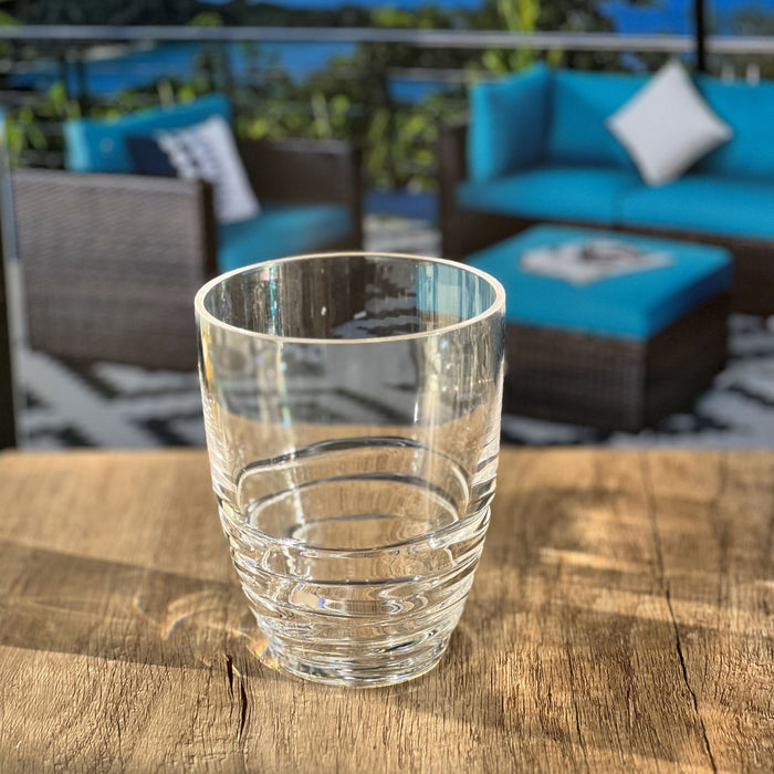 Leading Ware Swirl Acrylic Drinking Glasses (Set of 4)