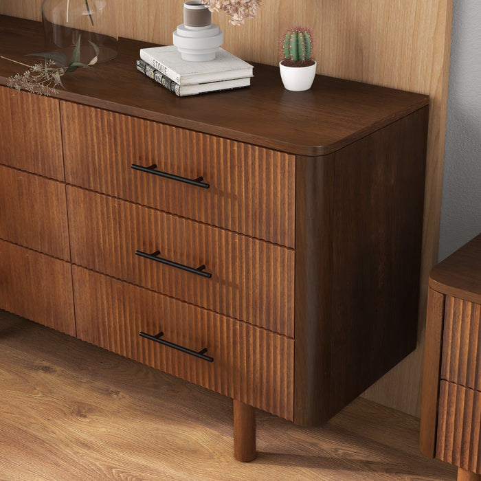 Logan - Dresser With 6 Drawers - Brown
