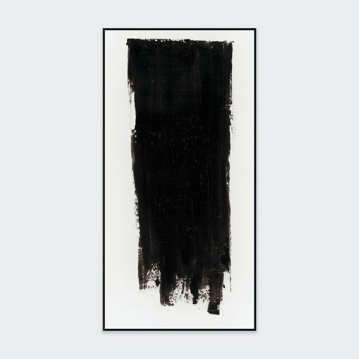 Monolith - 36" x 72" Painting Art by Buddy Whitlock - Black