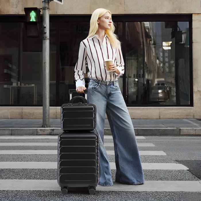 Spinner Luggage Set & Combination Lock