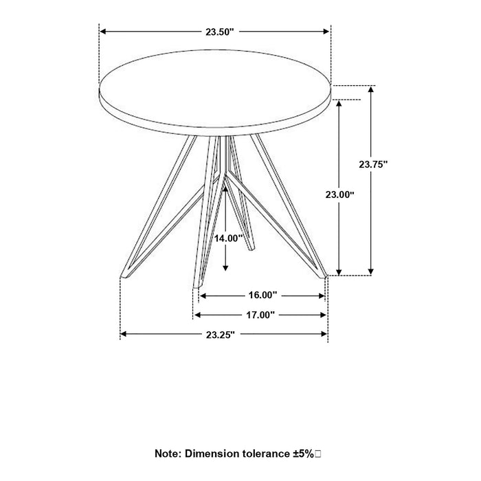 Hadi - Round End Industrial Design With Round Shape - Gray