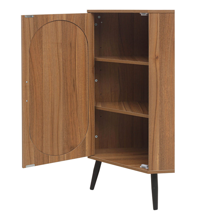Freestanding Corner Corner Cabinet For Living Room