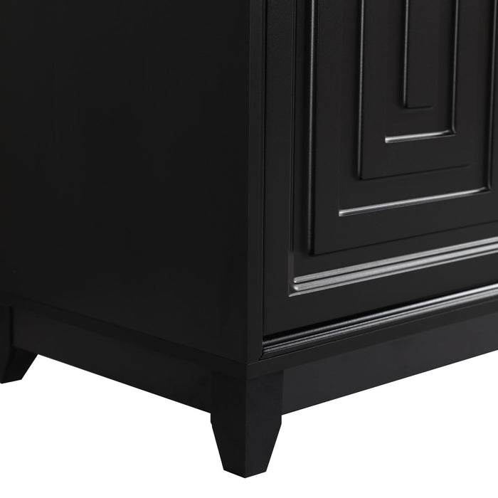 TV Stand, Media Console Cabinet With 2 Spacious Storage Space