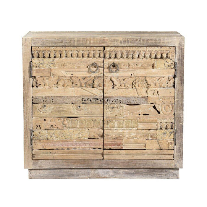 Alta - 2 Door Carved Panel Sideboard - Butterwood Blend