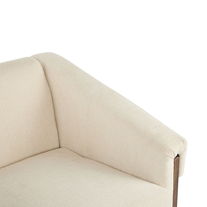 Sierra - Vintage Modern Accent Chair With Deep Cushions And Wide Armrests