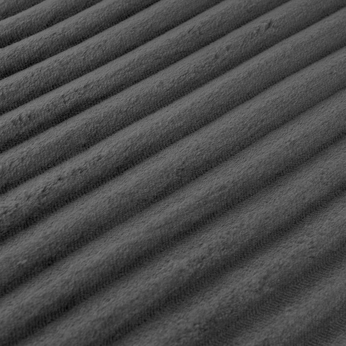 Modern Minimalist L Shape Modular Sectional Sofa, Corduroy Couch