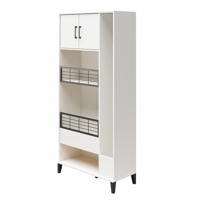 Sports Storage Cabinet - White